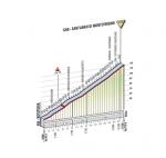 Hhenprofil Giro dItalia 2011 - Etappe 7, Santuario di Montevergine