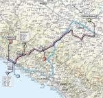 Streckenverlauf Giro dItalia 2011 - Etappe 3