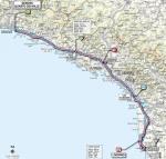 Streckenverlauf Giro dItalia 2011 - Etappe 4