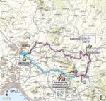 Streckenverlauf Giro dItalia 2011 - Etappe 7