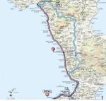 Streckenverlauf Giro dItalia 2011 - Etappe 8