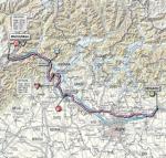 Streckenverlauf Giro dItalia 2011 - Etappe 19