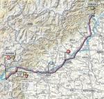 Streckenverlauf Giro dItalia 2011 - Etappe 20