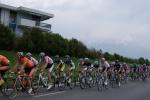 Tour de Romandie - 1. Etappe - das Feld auf der Strecke bei Aigle