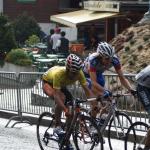 Tour de Romandie - 1. Etappe - der Leader Jonathan Castroviejo muss in Leysin sein Gelbes Trikot wieder abgeben