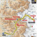 Streckenverlauf Tour de France 2011 - Etappe 17
