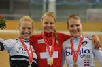 Die Medaillengewinnerinnen: Andrea Wolfer, Pascale Schnider und Rita Imstepf (v.l.n.r)