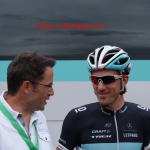 Tour de Suisse - 3. Etappe - auch am Start in Brig ist Fabian Cancellara ein gefragter Mann