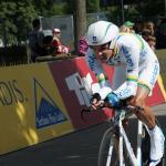 Tour de Suisse - 9. Etappe - Daryl Impey kurz vor dem Ziel des Einzelzeitfahrens in Schaffhausen