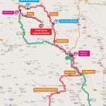Streckenverlauf Vuelta a Espaa 2011 - Etappe 14