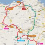 Streckenverlauf Vuelta a España 2011 - Etappe 15