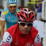 Eneco-Tour 6. Etappe - Leonardo Duque vor dem Start in Sittard-Geleen