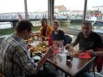 Mittagszeit ist Essenszeit-Am Kanal in Le Grau du Roi