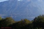 Blick vom Passo del Ghisallo auf den Ostarm des Lago di Como
