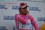 Tour de Romandie 4. Etappe - Petr Ignatenko freut sich ber das Bergtrikot