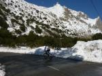 Alpen oder doch Mallorca? Schnee am Puig Major