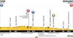 Hhenprofil Tour de France 2012 - Etappe 2