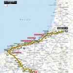 Streckenverlauf Tour de France 2012 - Etappe 4
