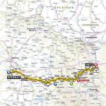 Streckenverlauf Tour de France 2012 - Etappe 6