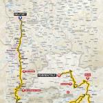 Streckenverlauf Tour de France 2012 - Etappe 8
