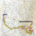 Streckenverlauf Tour de France 2012 - Etappe 10