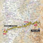 Streckenverlauf Tour de France 2012 - Etappe 12