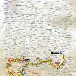 Streckenverlauf Tour de France 2012 - Etappe 14