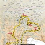 Streckenverlauf Tour de France 2012 - Etappe 17