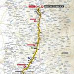 Streckenverlauf Tour de France 2012 - Etappe 18
