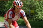 Critrium du Dauphin 6. Etappe - Daniel Moreno im Anstieg zum Col de Joux Plane