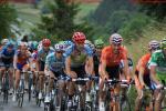 Tour de Suisse 2. Etappe - Blick in die erste groe Gruppe am Anstieg nach Verbier