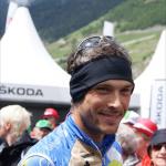 Tour de Suisse 3. Etappe - Rubens Bertogliati gut gelaunt am Start in Martigny