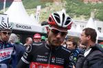 Tour de Suisse 3. Etappe - Maxime Monfort am Start in Martigny