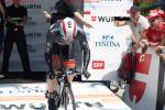 Tour de Suisse 7. Etappe EZF - der Held der Massen - Fabian Cancellara ist gestartet