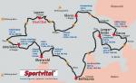 Etappenplan SwissAlpenRide 2012 - Schweizer Alpen Rundfahrt fr Radsportler