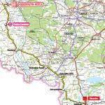 Streckenverlauf Tour de Pologne 2012 - Etappe 3