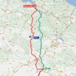 Streckenverlauf Vuelta a Espaa 2012 - Etappe 4