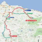 Streckenverlauf Vuelta a España 2012 - Etappe 15