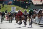 Tour de l'Ain 5. Etappe - Sprint um Platz 3 in Lelex