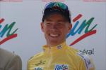 Tour de l'Ain 5. Etappe - Andrew Talansky freut sich in Lelex ber den ersten Sieg einer Rundfahrt in seiner Karriere
