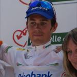 Tour de l'Ain 5. Etappe - Daan Olivier freut sich in Lelex ber den Sieg in der Nachwuchswertung