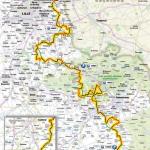 Vorschau 111. Paris - Roubaix - Karte
