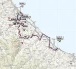 Streckenverlauf Giro dItalia 2013 - Etappe 7