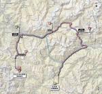 Streckenverlauf Giro dItalia 2013 - Etappe 15