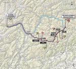 Streckenverlauf Giro dItalia 2013 - Etappe 20