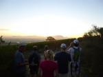 Sonnenuntergang ber dem Tafelberg