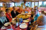 Gemtliche Atmosphre beim Paella-Essen in Parcent