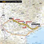 Streckenverlauf Tour de France 2013 - Etappe 7