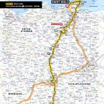 Streckenverlauf Tour de France 2013 - Etappe 10