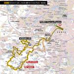 Streckenverlauf Tour de France 2013 - Etappe 21